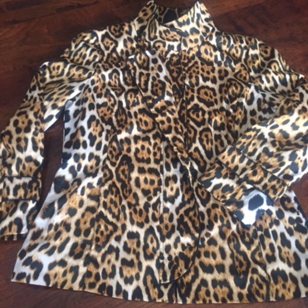 Carlisle Leopard Print Rain Coat 14